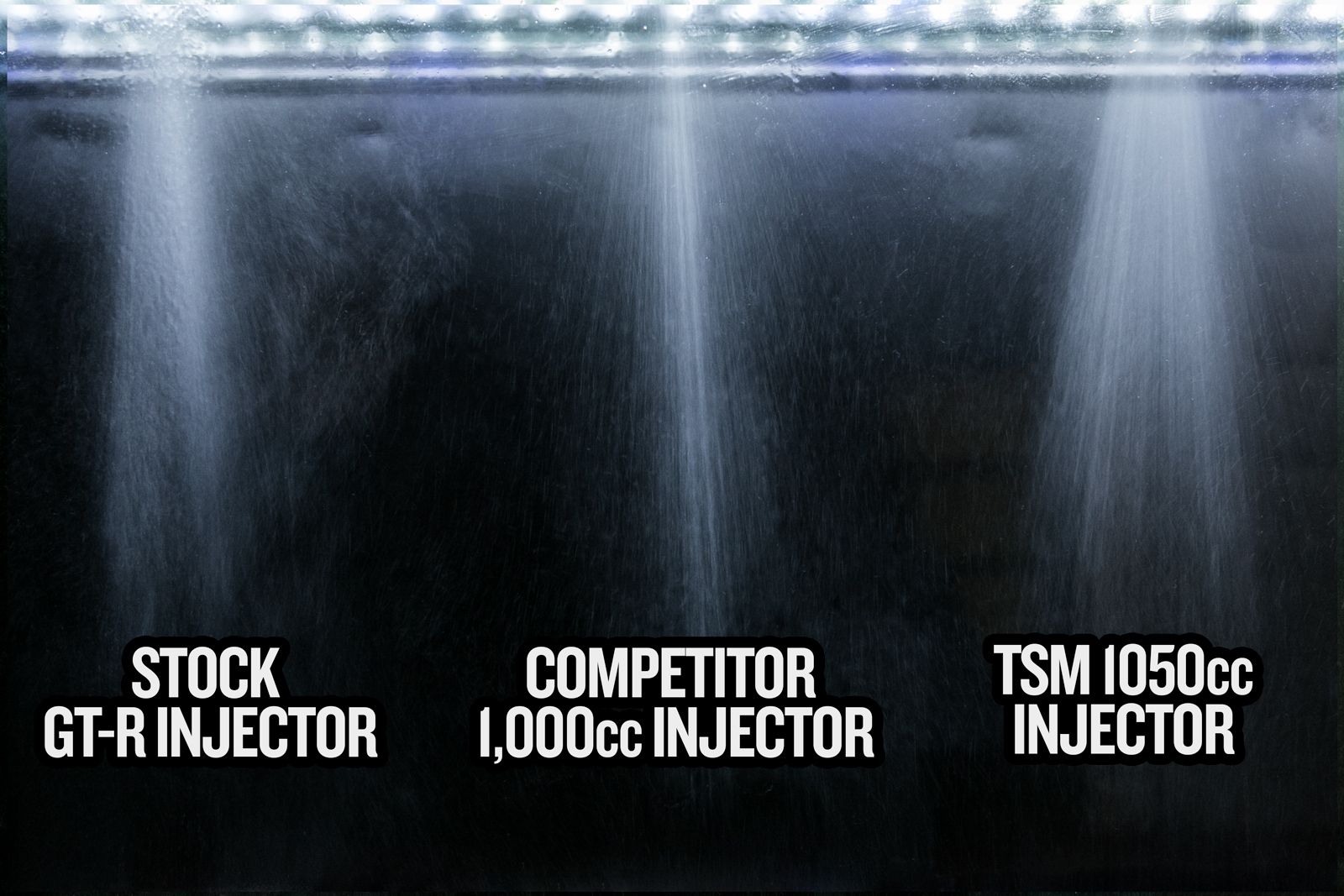 Must see injector spray patterns! R35 GTR GTR Life