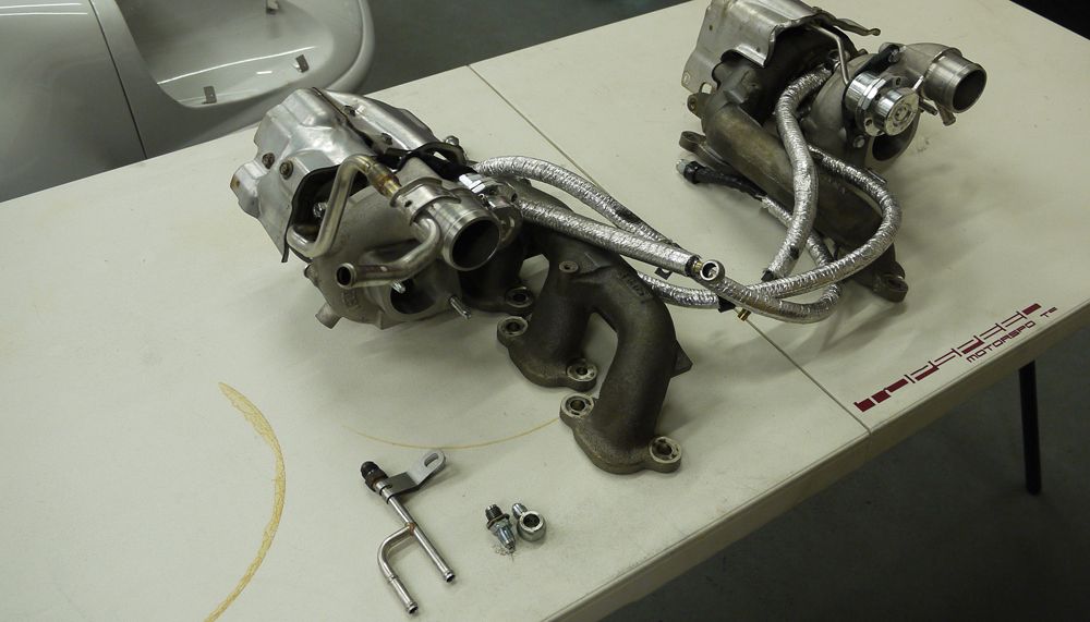 Used Parts 2 Sets of Alpha9 Turbos, AMS Intercoolers, IC Piping