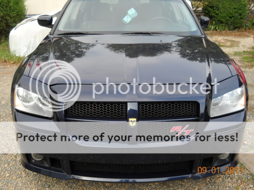 Plasti Dipped eyelids on 2 of our 05 Magnums. - Dodge ...
