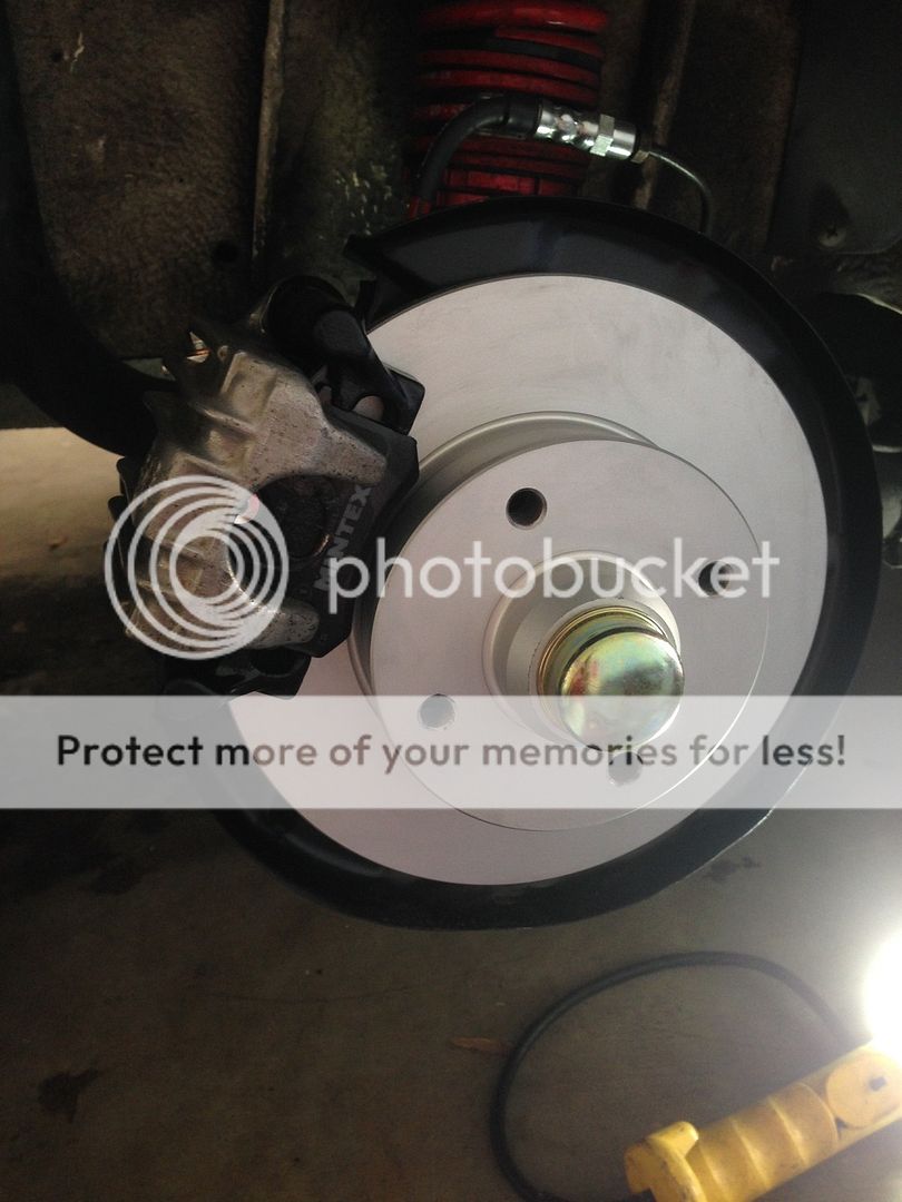 Rear disc brake swap Parking brake cable too short? VW Vortex